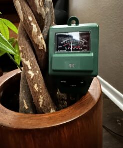 SONKIR Soil pH Meter, MS02 3-in-1 Soil Moisture/Light/pH Tester Gardening Tool Kits for Plant Care, Great for Garden, Lawn, Farm, Indoor & Outdoor Use (Green) 1 Pack 31 71uMU ytLL