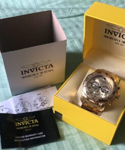 Invicta Men's Pro Diver Collection Chronograph Watch 48 mm Gold 40 71uN 9SVD7L