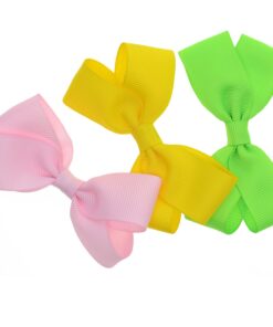 40pcs Toddler Girls Ribbon Bows for Hair (3 Inch Bow Bulk Pack) (20 pairs toddler bows) 20 Pairs 3 inch Hair Bows 29 71uNuD1TruL