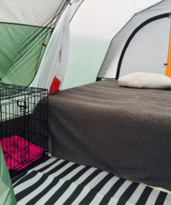 Coleman Camping Cot, Air Mattress, & Pump Combo, Folding Camp Cot & Air Bed with Side Table & Battery-Operated Pump, Great for Comfortable Outdoor Sleeping & Camping Twin 45 71uOFTt3tFL