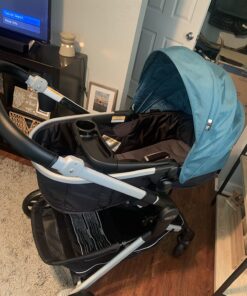 Graco Modes Nest Travel System, Includes Baby Stroller with Height Adjustable Reversible Seat, Pram Mode, Lightweight Aluminum Frame and SnugRide 35 Lite Elite Infant Car Seat, Bayfield Modes Nest w/ Height-Adjustable Seat 50 71uOWilkOJL