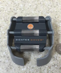 My Perfect Goatee® Shaving Template - Create a Perfectly Shaped Goatee Every Time - Adjustable Reduces Shaving Time - Shape Goatee and Circle Bead (Version 1.1) 1 Count (Pack of 1) 32 71uOe69i1uL