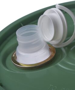 Hudson Exchange Lid with Spout and Gasket for 3.5, 5, 6, and 7 gal Buckets, HDPE, Green 1 Pack 9 71uPOJRhbL