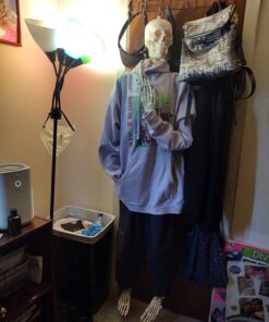 Giantex B010L18XEW Life Size 70.8" Human Anatomical Anatomy Skeleton Medical Model + Stand 45 71uQ70of2DL