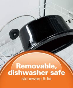 Hamilton Beach Programmable Slow Cooker with Flexible Easy Programming, 5 Cooking Times, Dishwasher-Safe Crock, Lid, 7 Quart, Silver 34 71uQ9pcgXL