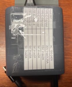 USB C Fast Charger, 160W USB C Charging Station GaN 6-Port USB C Wall Charger Block, Portable Multiport USB C Power Adapter for MacBook Pro/Air,iPad Pro,iPhone 14/13/Mini/Pro/13Pro Max/12 Galaxy Note 33 71uQTECMQGL