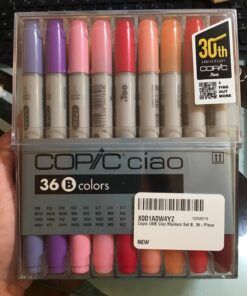 Copic Marker I36B Ciao Markers Set B, 36-Piece Art marker, alcohol-based marker, permanent marker 43 71uQfBPW79L