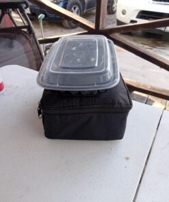 Hot Logic Mini Portable Oven, Food Warmer Electric Lunch Box with Wall Plug, Mini Personal Heated Box for Cooking and Reheating Meals in Office, Travel, Potlucks, Hotel, Home Kitchen (Black) Black 20 71uR4u0BC6L