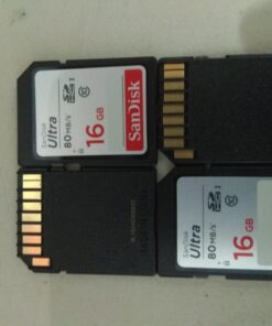 SanDisk Ultra 16GB Class 10 SDHC UHS-I Memory Card up to 80MB/s (SDSDUNC-016G-GN6IN) 24 71uR62ZMMGL