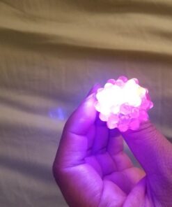 Fun Central 24 Pack - LED Light Up Jelly Rings | in Bulk | Assorted Colors | Flashing Rings Party, Easter Egg Hunts Raves EDM Concerts Sensory Toys for Kids 30 71uRZpvpINL