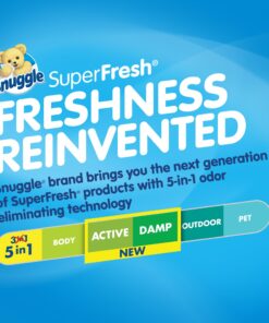 Snuggle Plus Super Fresh Liquid Fabric Softener with Odor Eliminating Technology, Original, 95 Fluid Ounces, 90 Loads 95 Fl Oz (Pack of 1) 23 71uRnPeCnvL