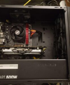 Thermaltake Smart 500W 80+ White Certified PSU, Continuous Power with 120mm Ultra Quiet Cooling Fan, ATX 12V V2.3/EPS 12V Active PFC Power Supply PS-SPD-0500NPCWUS-W 80 + White 50 71uRoa3LPJL