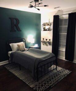 HERNGEE Rhino Head Single Wall Hook/Hanger Animal Shaped Coat Hat Hook Heavy Duty, Rustic Decorative Gift, Black 33 71uS1 OViqL