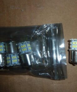 New generation 12-24v !Super Bright Low Power !5 x 650 Lumens 1156 1141 1003 3014 54smd Led Light bulb Use for Back Up Reverse Lights,Brake Lights,Tail Lights,Rv lights White 34 71uSNHDRWXL