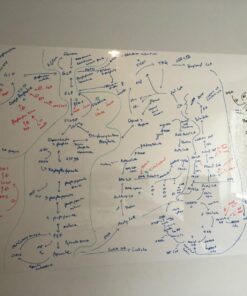 Post-it Dry Erase Whiteboard Film Surface for Walls, Doors, Tables, Chalkboards, Whiteboards, and More, Removable, Stain-Proof, Easy Installation, 8 ft x 4 ft Roll (DEF8X4), Model Number: DEF8x4 Unit 30 71uSauduo3L