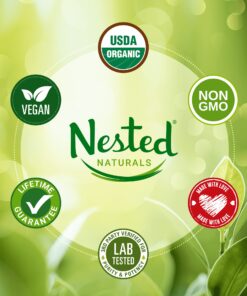 Nested Naturals B-Complex B Vitamins Plus Choline & Inositol | B Vitamins Complex B1, B2, B3, B5, B6, B7, B9 Supplement with Pure Methyl Vitamin B 12 | Energy & Immunity Support | 60 Vegan Capsules 27 71uSbY4100L