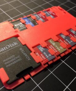 Bandc 2pcs Red Micro Sd/sdhc/sdxc Card Storage Holder Case (Memory Card Not Included) 31 71uSqYoy9NL