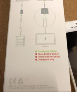 Apple Thunderbolt 3 (USB-C) to Thunderbolt 2 Adapter 20 71uTdzKNh3L