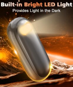 Hand Warmers - 14000mAh Hand Warmers Rechargeable Up to 18Hrs Warmth, Electric Hand Warmer Reusable Heat Up to 131℉, Rechargeable Hand Warmers 2 Pack for Golf Raynauds Camping, Warm Gifts Grey 7000mAh 2 PCS 17 71uTjKPV8L