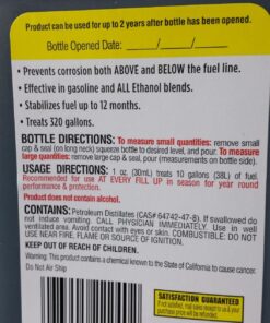 STA-BIL 360 Marine Ethanol Treatment & Fuel Stabilizer - Full Fuel System Cleaner - Fuel Injector Cleaner - Removes Water- Protects Fuel System - Treats 320 Gallons - 32 Fl. Oz. (22240) Blue 32 oz. 32 71uToFjuU3L 2