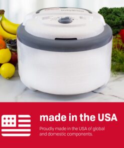 NESCO FD-75A Snackmaster Pro Food Dehydrator, For Snacks, Fruit, Beef Jerky, Gray 44 71uUyHuraXL
