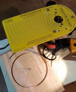 Jasper Model 200 Circle Guide Kit, Circle Cutting Guide for Plunge Routers 1 38 71uVZ9njKFL