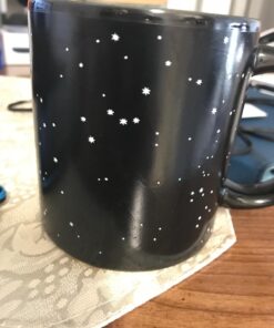 The Unemployed Philosophers Guild Heat Changing Constellation Mug - Add Coffee or Tea and 11 Constellations Appear - Comes in a Fun Gift Box Black 35 71uVu7iHyzL