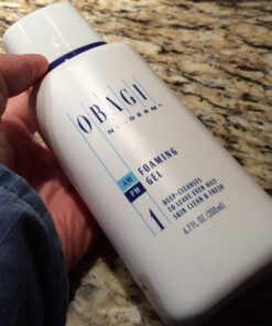 Obagi Nu-Derm Foaming Gel for Face – Hydrating Cleanser With Aloe Vera – Foaming Facial Cleanser – Lightweight Face Cleanser – Skincare Product for Smooth Skin - Deep-Cleansing Formula - 6.7fl oz 6.76 Fl Oz (Pack of 1) 25 71uW2KiUnDL
