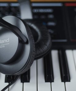 Roland RH-5 Quality Comfort-Fit Headphones for Electronic Musical Instruments,Black, 40mm driver 12 71uWMtXAScL