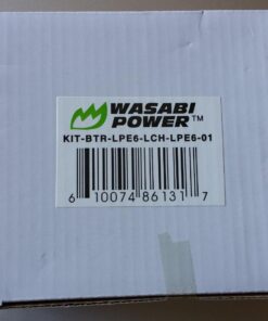 Wasabi Power LP-E6, LP-E6N Battery (2-Pack) and Charger for Canon EOS 5D Mark II/III/IV, 5DS, 5DS R, 6D, 6D Mark II, 7D, 7D Mark II, 60D, 70D, 80D, 90D, R, R5, R6, Ra, XC10, XC15, BMPCC 4K, BMPCC 6K 2 Batteries + Charger 36 71uWcR4pniL
