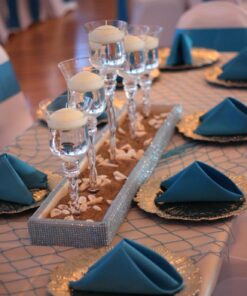 Fish Netting (turquoise) Party Accessory (1 count) (1/Pkg) Turquoise 32 71uX yRJHTL