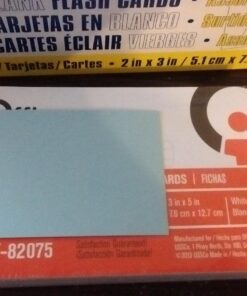 Blank Flash Card Dispenser Box Card Size 2'' x 3'' 1000 cards 22 71uXI0ZdrML