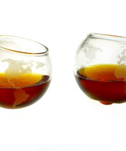 Prestige Decanters Etched Globe Whiskey Glasses -Rocks Glass for Rum, Tequila, Scotch, Glasses- Whiskey Gifts - 10oz Cocktail or Old Fashioned Glass (Set of 2) - Unique Bar Decor & Bourbon Gifts from 2 Count (Pack of 1) 14 71uXSViEjdL