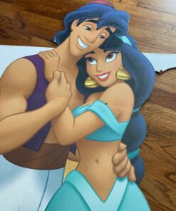 Advanced Graphics Aladdin & Jasmine Life Size Cardboard Cutout Standup - Disney's Aladdin 15 71uY38A4KML