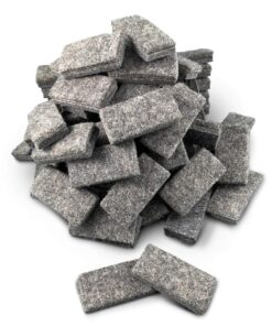 30 Quick Response Whiteboards Combo in a Tote Bag & Mini-erasers, Blue Handles | Super-Sturdy Dry-Erase, Two-Sided Answer Boards, Easy to Hold and Clean (5.9" x 7.75") 9 71uYGOvdrCL