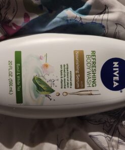 NIVEA Basil and White Tea Body Wash with Nourishing Serum, 20 Fl Oz Bottle 28 71uZqtgJ4cL
