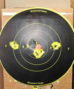 Birchwood Casey Bull's-Eye Reactive Targets - Highly Visible Instant Feedback Self-Adhesive Shooting Targets One Size 60 Targets, 720 Pasters 24 71uaCgWKp0L