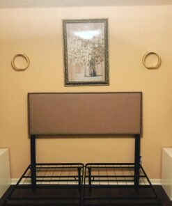 Modway Region Linen Fabric Upholstered Queen Headboard in Cafe with Nailhead Trim Café 25 71uaRC8wkAL