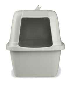Alternative view of Van Ness Pets Odor Control Large Enclosed Cat Litter Box, Hooded, Pearl, CP6 Colors may vary