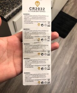 20 Count CR2032 Lithium Coin Cell Battery, 3V Blister Packed CR2032 Button Battery for Small Devices, Long Lasting Power, 8-Year Storage Shelf Life, Child Secure Packaging, Pack of 20 20 counts 40 71uax33I0XL