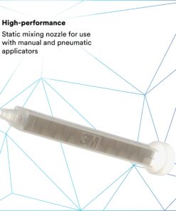 Alternative view of 3M 8193 Mixing Nozzle, Cascade Mix/Meter Nozzle, Manual/Pneumatic Applicator Use, 1 Pack, 6/Bag