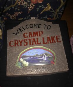 Rubie's Plastic Friday The 13th Camp Crystal Sign 13 71ubfqElrL
