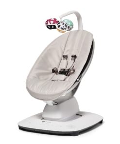 4moms MamaRoo Multi-Motion Baby Swing, Bluetooth Enabled with 5 Unique Motions, Grey 24 71ublRRdn3L