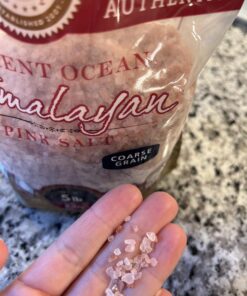 SaltWorks Ancient Ocean Himalayan Pink Salt, Coarse Grain, 5 Pound Bag 5 Pound (Pack of 1) 29 71ubvbFvcbL