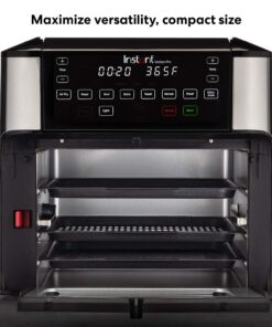 Instant Pot Vortex Pro Air Fryer, 10 Quart, 9-in-1 Rotisserie and Convection Oven, From the Makers of Instant Pot with EvenCrisp Technology, App With Over 100 Recipes, 1500W, Stainless Steel 10QT 32 71ucdzv1DUL