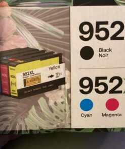 952 XL Ink Cartridge Replacement for HP 952 Ink Cartridges Black Cyan Magenta Yellow (4-Pack),Compatible for OfficeJet Pro 8710 8720 7740 8210 8715 7720 8702 8725 8740 8730 8700 8200 Printer 24 71ucwzhLyIL