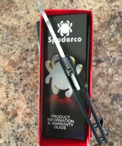 Spyderco Yojimbo 2 Specialty Tactical Knife with 3.2" CPM S30V Steel Black Wharncliffe Blade and Durable Black G-10 Handle - PlainEdge - C85GP2 Steel Blade 54 71ud883fZEL