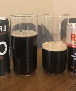 RISE Brewing Co. Original Black Nitro Cold Brew Coffee, Sugar, Vegan, Organic & Non-GMO, Low Acidity, 7 fl. oz. Cans (12 Pack) 7 Fl Oz (Pack of 12) 25 71udcB3k4eL 2