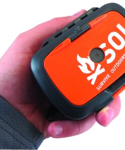 S.O.L. Survive Outdoors Longer Origin, Multi-Function Ultimate Survival Tool, Waterproof & Lightweight Case, Compact Outdoor Emergency Gear Kit, Buck Tilton Lifesaving Tips & Techniques, 6.25oz 42 71udtRegmtL