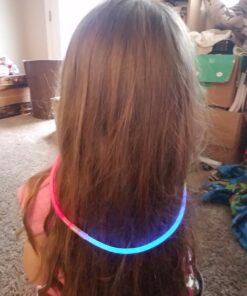 VIVII Glowsticks, 100 Light up Toys Glow Stick Bracelets Mixed Colors Party Favors Supplies (Tube of 100) 47 71uduBw3A L